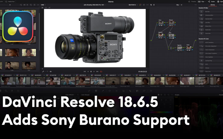 DaVinci Resolve Update 18.6.5 Released - New Codecs and More